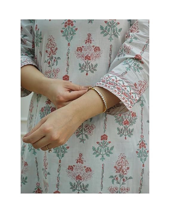 KLOSIA%20Women's%20Viscose%20Kurta%20Set%20with%20Dapatta%20-%20Image%203