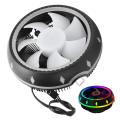 Pumeitou Cool Storm AMD Intel CPU Fan RGB 3 pin Aluminum cooler New Can support AMD Intel CPU Motherboard. 