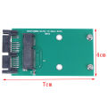 1Pc Mini PCIe PCI-e mSATA 3x5cm SSD To 1.8" Micro SATA Adapter Converter Card. 