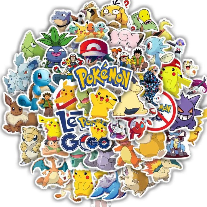 20/40pcs%20Pokemon%20Stickers%20Pikachu%20Stickers%20for%20Laptop%20Scrapbook%20Journal%20Kids%20Girls%20Boys%20Stickers%20-%20Image%209