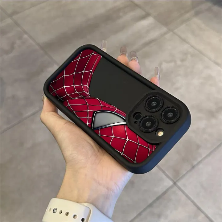 Cellphone%20Case%20For%20VIVO%20X70%20X80%20X90%20PRO%20Y02%20Y15S%20Y21%202021%20Y17%20Y22S%20Y27%20Y35%20Y33T%20T1X%20Y12%20Phone%20Casing%20Angel%20Eyes%20Stepped%20silicone%20shell%20Parker%20Cool%20Spider-Man%20Eyes%20Matte%20Back%20Cover%20Popular%20Soft%20New%20Design%20Anti-falling%20Shockproof%20Full%20Protection%20TPU%20-%20Image%205