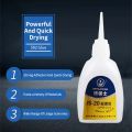 Super Glue Bottle { 5 x Bottles (20g)} Welding Fast Repair adhesive for Plastic and Rubber. 