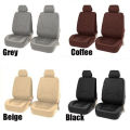 Universal Car PU Leather Front Car Seat Covers Back Bucket Car Seat Cover Auto Interior Car Seat Protector Cover. 