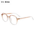 OQ BOGA 7 Colors Unisex Anti Blue Light Radiation Computer Glasses Women Men Eye Protection Fashion Plastic Polygon Frame Eyewear. 