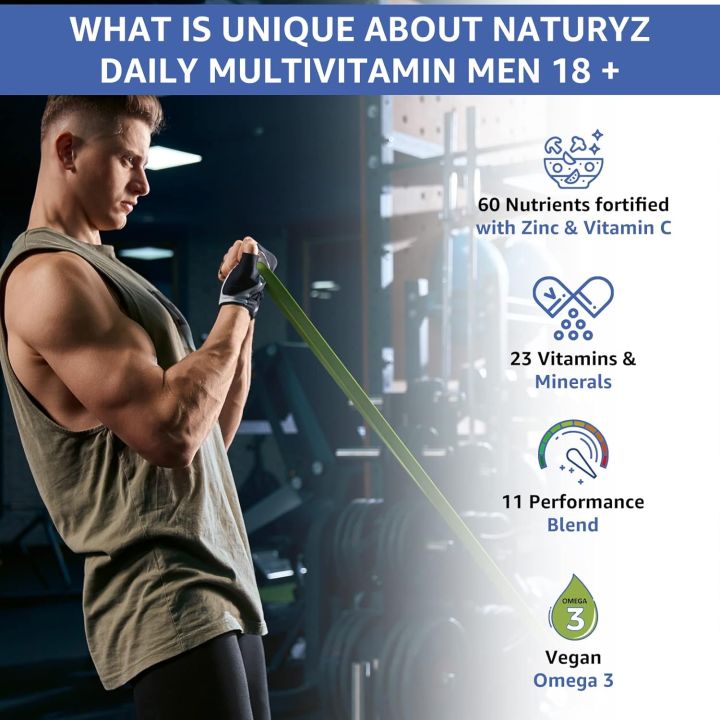 NATURYZ%20Daily%20Multivitamin%20Men%2018+%20with%20Highest%2060%20Nutrients%20(Vitamins,%20Minerals,%20Amino%20acids,%20Enzymes,%20Antioxidants,%20Herbal%20Extracts%20with%20Omega%203)%20and%2011%20Performance%20Blends%20for%20Muscle%20growth,%20Strength%20&%20Immunity-%2060%20Tablets(FROM%20INDIA)NUZ%20-%20Image%204