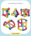 Magnet Sticks Toys Montessori Magnetic Building Blocks DIY PuzzMagnet Sticks Toys Montessori Toys Magnetic Building Blocks DIY Puzzle Early Childhood Education Tle Early Childhood Education Toys Children Gifts Nursery Toy Learning Toy- 25pcs Magnet Sticks. 