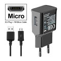 Charging USB Wall Charger + Type-C Micro Cable for LG Stylo5 K50 Q60 W10 W30 K20 2019 K30 2019 K50s K40S K20 Charging Adapter. 