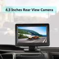 Car Reverse Camera Monitor Display With AV Input. 