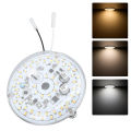 3.93 Inch LED Ceiling Fan Light AC 120V 18W 2000LM 3 Color Temperature. 