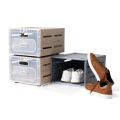 Phoenix FLEX Shoe Organizer rack modern design shoes organizer foldable storage system shoe rack. 