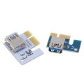 USB 3.0 PCI-E 1X to 16X Extension Cable Mining PCI-E Extended Line Card Adapter. 