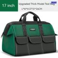 Sirend New Square Tool Bag with 30% More Capacity Waterproof Multi Pockets Tool Organizer Tool Pouch for Electrician Tools Bucket. 