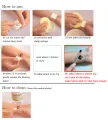 Waterproof Temporary Tattoo Stickers Body Art Hand Foot for Girl Women Men. 