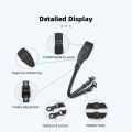 Neck Lanyard Strap Nylon Braided Shoulder Lanyard Neck Strap Compatible For DJI RC RC 2 RC Pro Mini 3 Pro Mavic 3 AIR 2S Remote Controller. 