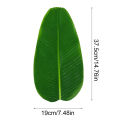【In Stock】Artificial Banana Leaves Place Mat Banana Palm Leaf Home Waterproof Beach Theme Decorations Placemats Green Party Supplies Oil Proof Decorative Thick Tablecloth. 