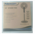 Nexon Stand Fan 16" | NXFS-1585 with 1 year warranty 5 Blades Top Quality Pedestal Fan. 