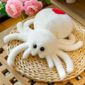 Simulation Spider Jumping Spider Doll Spider Doll PP Cotton Crawling Pet Doll Plush Cute Reptile Plush Toy Super Cute Green. 