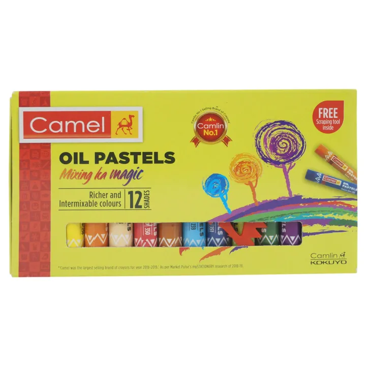 Camel%20Camlin%20Oil%20Pastel%20-%2012%20Shades%20-%20Image%203