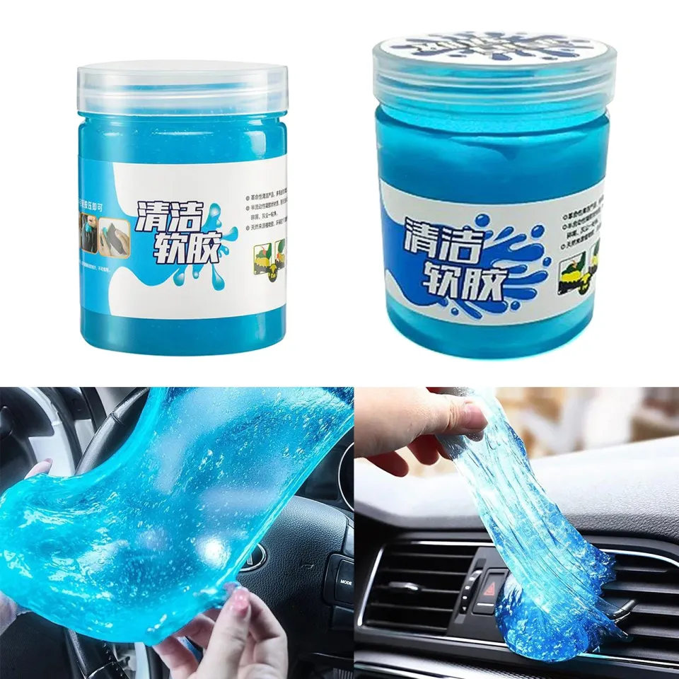 4pcs/pack, Car Cleaning Gels, Universal Auto Detailing Tools Car Interior Cleaner Putty, Dust Cleaning Mud For Keyboard, Camera, Printers, Calculator | Shop Trends | Oman