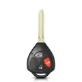 For Toyota Camry Corolla Avalon Venza 2+1 Buttons Remote Car Key Case Shell. 