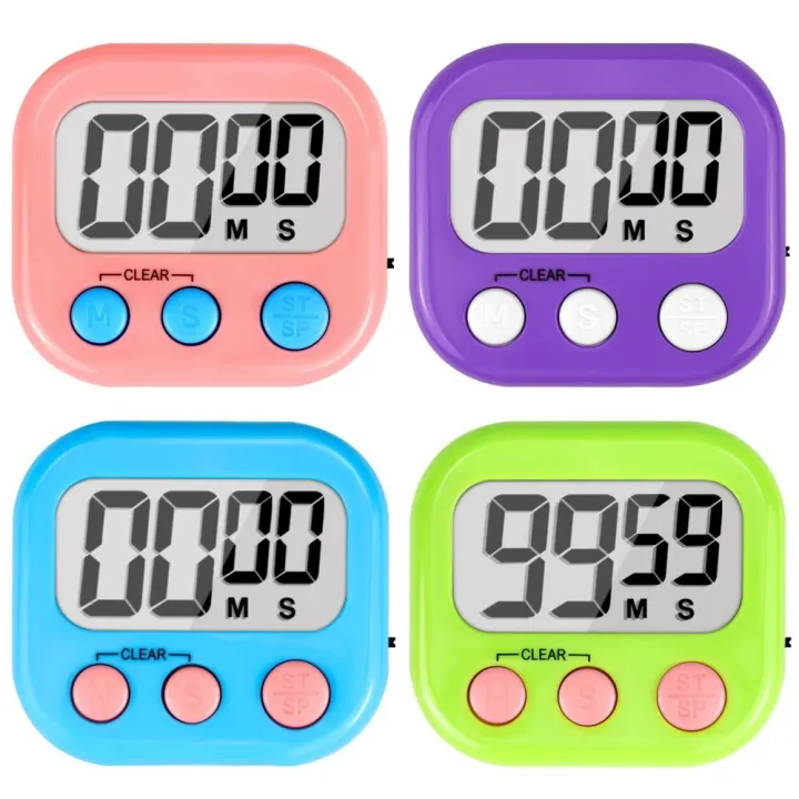 Small Size Magnetic Back Digital Timer Minute Second Count Up Classroom ...