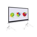 10 Feet Large Projector Screen with Tripod Stand 120″x96″ - Professional Display for Cinema & Presentations. 