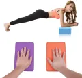 SportQ Yoga Block Block High Density EVA Foam Non Slip Yoga Block for Home Gym Improve Stretching for Yoga/Pilates/Fitness (2 Pack). 