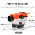 Ds32 32X Automatic Leveling Leveler Surveying And Mapping Measurement Level Optical Measurement Parallel Laser Level Instrument. 