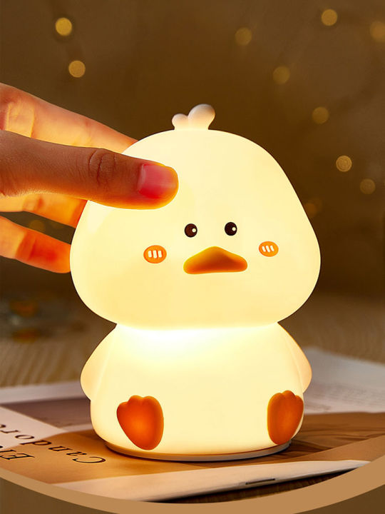 Rechargeable%20LED%20Night%20Light%20Cartoon%20Cute%20Duck%20Patting%20Silicone%20Lamp%20Bedroom%20Decor%20Sleeping%20Mood%20Light%20Children%20Gift%20Nightlight%20-%20Image%207