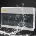 4 Ways IP66 PC Waterproof Distribution Box Switch Box Breaker Box. 