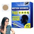 Motion Sickness Plasters 40pcs Anti-motion Sickness Seasick Patch Machine Stickers Children Adult Motion Sickness Stickers. 