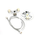 type-C table lamp circuit board USB charging three gear stepless dimming led night lamp control module With Remote Control. 
