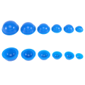 12Pcs Blue Health Care Vacuum Cupping Cups Silicone Suction Cup Massage. 