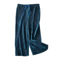 Kingstar123 2-10Y Kids Girls Boys Pants Elastic Waist Stripe Baju Kanak Korean Style Trousers Lace Up Soft Wide Leg. 