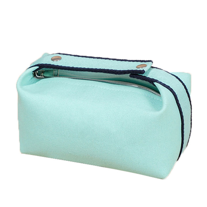 New Cosmetic Bag Waterproof Canvas Makeup Pouch Fashion Women Organizer