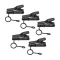 Andoer EY-J03 5pcs 6mm Wired Lapel Mic Microphone Tie Clip. 