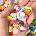 【Tento】5PCS Mini Supermarket Food Snacks Toys Cake Drink Cute Miniature Dollhouse Kitchen Accessories. 
