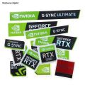 5pcs/set NVIDIA GTX GEFORCE Laptop Desktop Label Decorative Sticker. 