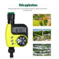 KOGEEK Automatic Water Timer Outdoor Garden Irrigation Controller 1-Outlet Programmable Hose Faucet Timer Garden Automatic Watering Device without B-attery Yellow. 