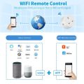 TUYA 20A UK Plug WIFI Smart Socket With Power Monitor Voice Control Timing Work with Alexa Google Smart life. 