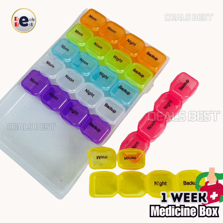 7%20Days%20Medicine%20Box%20%5BMorning,%20Noon,%20Night,%20Backup%5D%20Weekly%20Medicine%20Organizer%20l%20Portable%20Medicine%20Tablet%20Dispenser%20l%20Storage%20Box%20l%20Travel%20Pill%20Box%20Container%20Case%20First%20Aid%20Box%20-%20Image%203