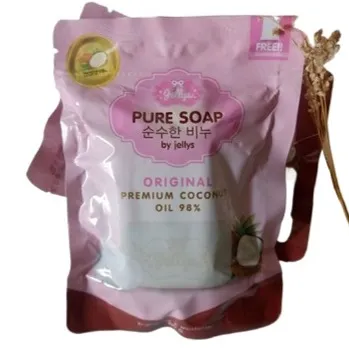 Jelly Pure Soap Made in Thailand 100g FREE With Whip Net psp