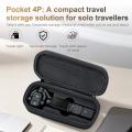 For DJI Osmo Pocket 4P STARTRC Portable Carrying Case Body Storage Bag (Black). 