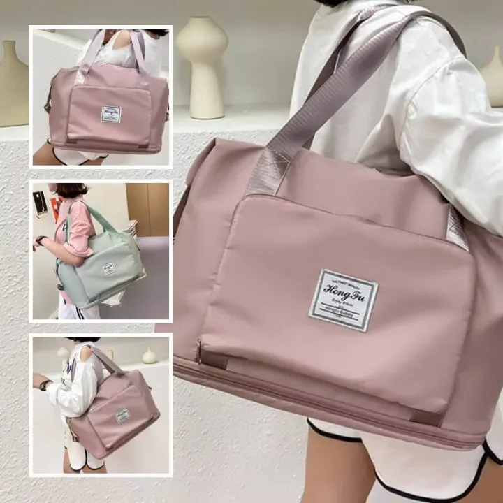 Waterproof Folding Travel Bag Hand Luggage for Men and Women - Duffle Bag Travel Storage Bags | Versatile and Water-Resistant Travel Duffle Bag