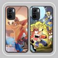 Cute Hot Game Crash Bandicoot Phone Case Glass For Xiaomi PocoF3 11 11T 10 13 12Pro Lite Redmi Note 10 9 8 Pro 9T 9A PocoX3Pro. 