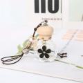 1/2/3PCS Car Decoration Oil Bottle Lasting Fragrance Durable Daisy Metal Petals Crystal Bead Wax Rope Car Accessories. 