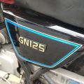 Black Motorcycle  Side Cover Frame Side Covers Panels for Suzuki GN125 GN 125. 