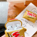 Cartoon Twix Mike Chocolate Cookie Bars Wireless Bluetooth Earphone Case For Pro 2 1 Cute 3d Soft Silicon Headset Cover. 