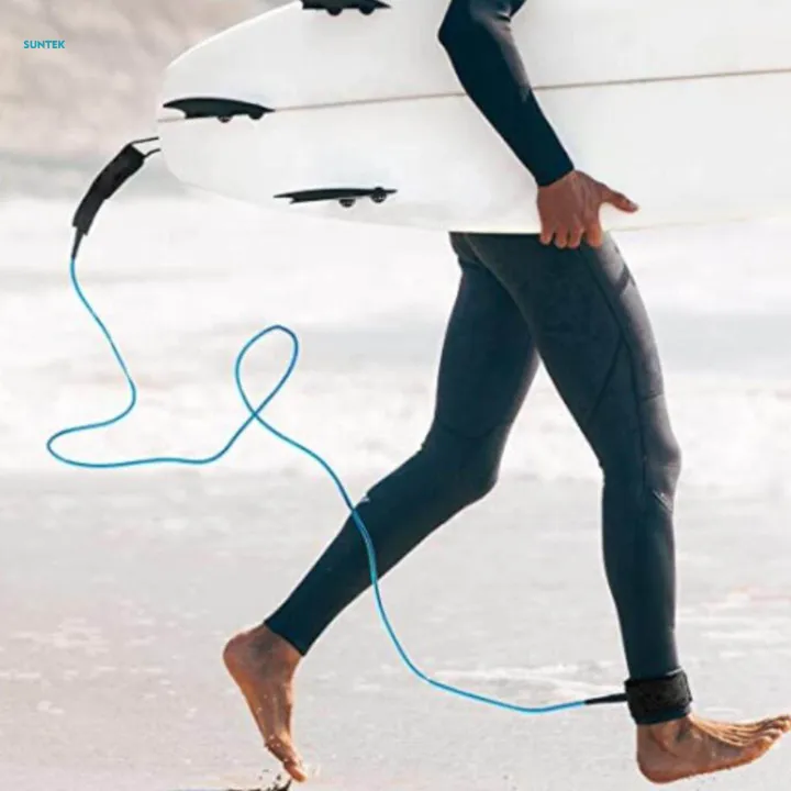 Surfboard%20Leash%20Paddle%20Board%20Leash%20Raft%20Kayak%20Rope%20Paddle%20Board%20Ankle%20Strap%208ft%20Blue%20-%20Image%205