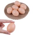 for Chick Duck Geese Poultry Painting Party Supplies Simulation Hen Fake Eggs Easter Egg Artificial Eggs Educational. 